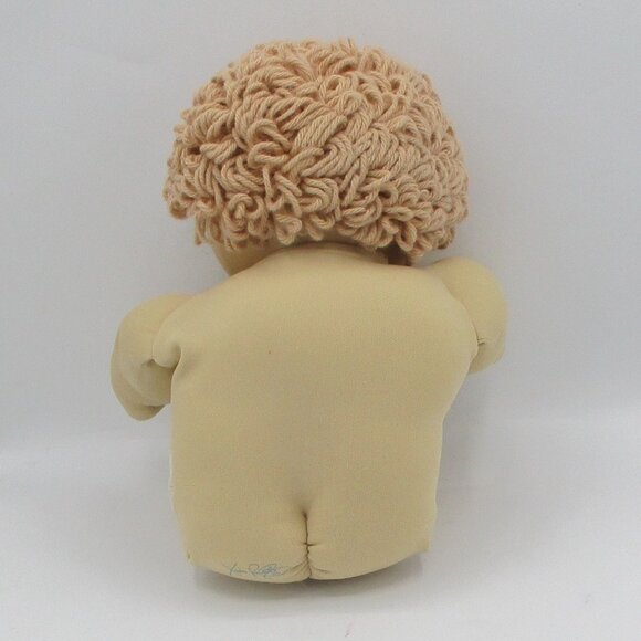 Vintage 1985 CPK Boy Doll Champagne Loop  Hair Blue Eyes Gray Game Outfit - Picture 7 of 9